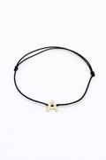 Atelier Initial String Bracelet, 14K zlato
