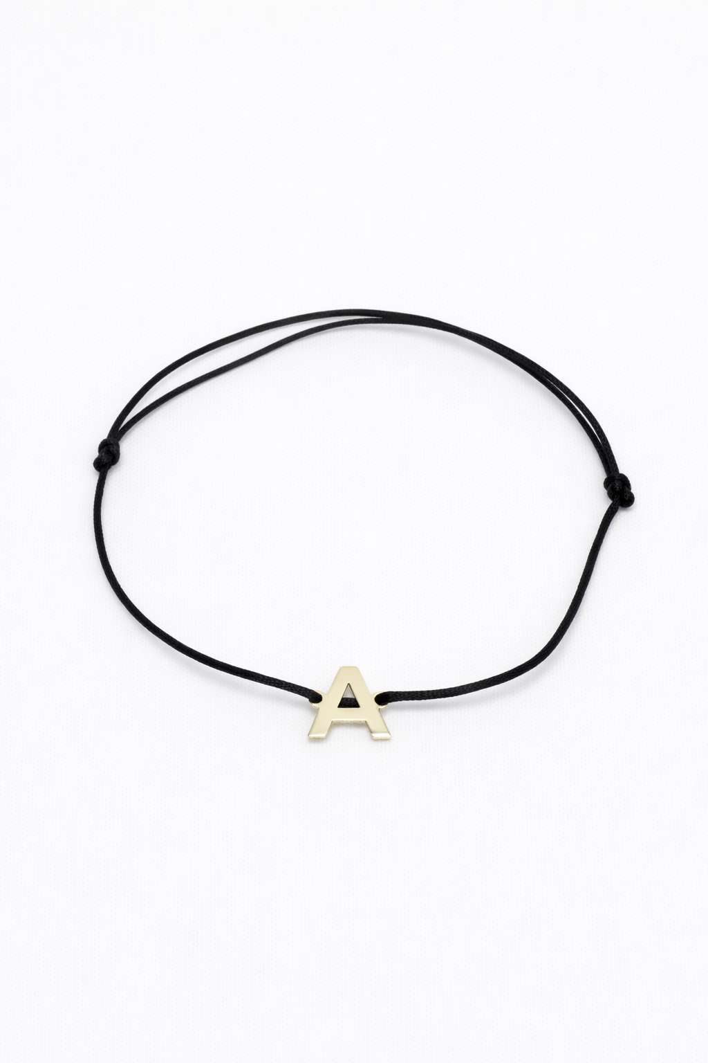 Atelier Initial String Bracelet, 14K zlato