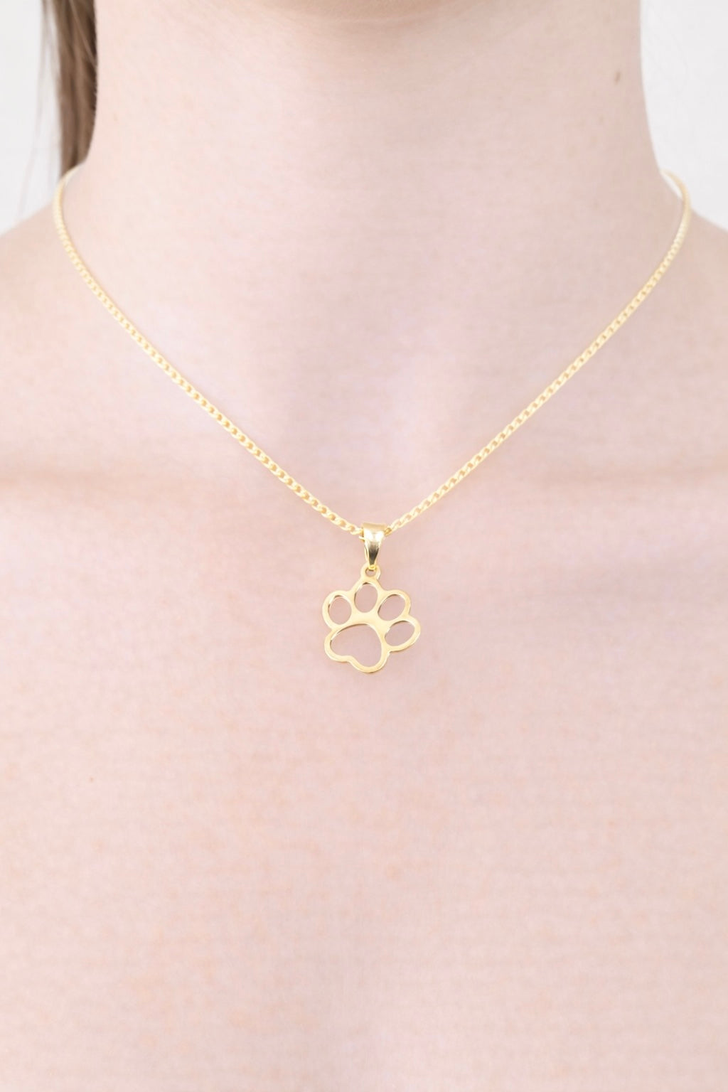 Prívesok Paw Amour, 14K zlato