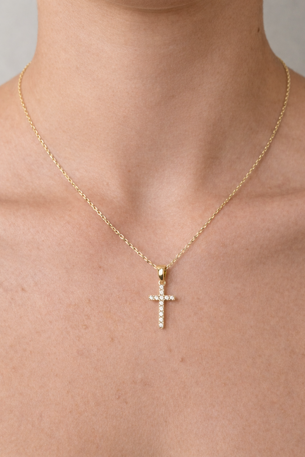 Prívesok Amélie Cross, 14K zlato