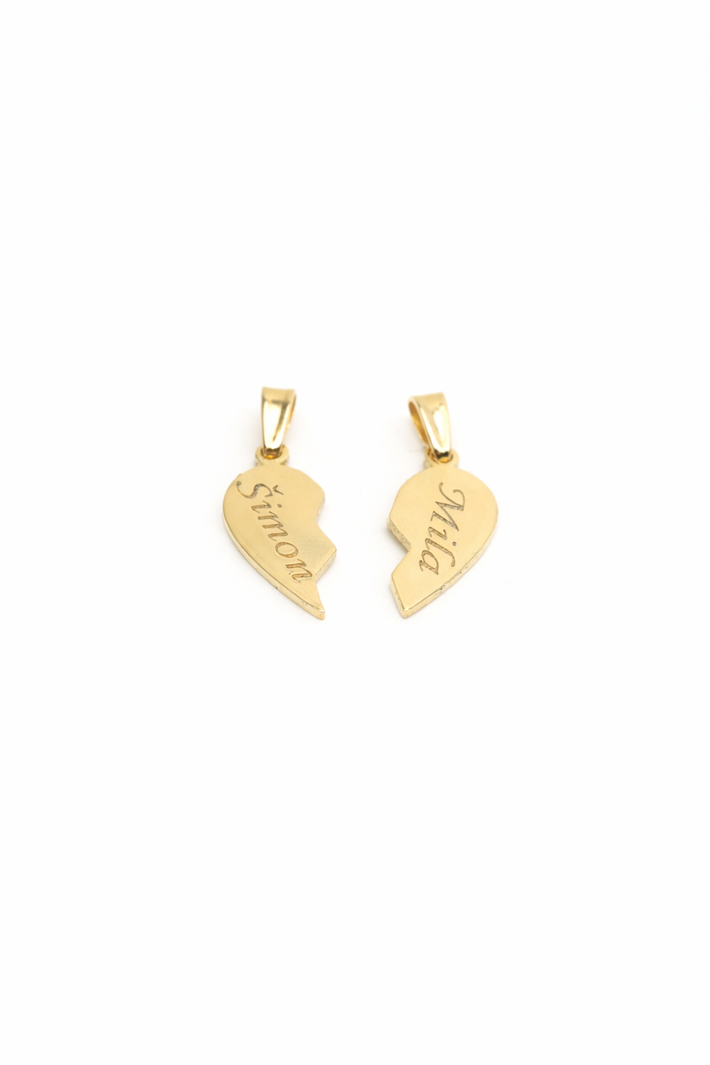 Atelier Love Story Pendant, 14K zlato
