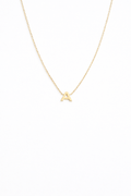 Atelier Minimal Initial Necklace, 14K zlato
