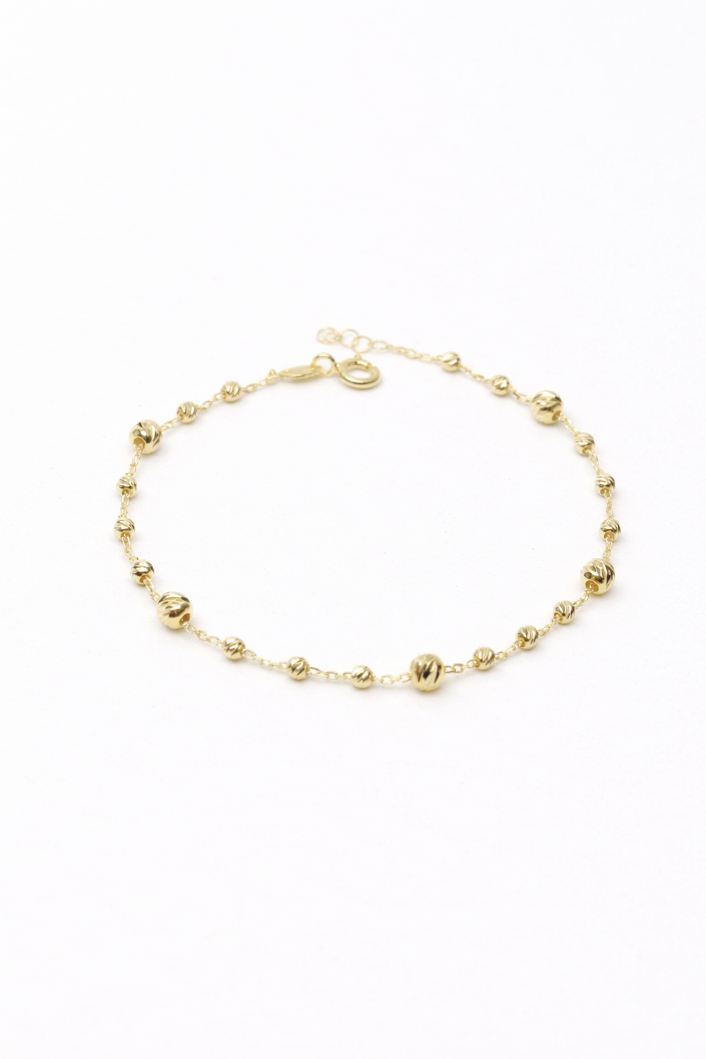 Náramok Elowen Beads žltý, 14K zlato