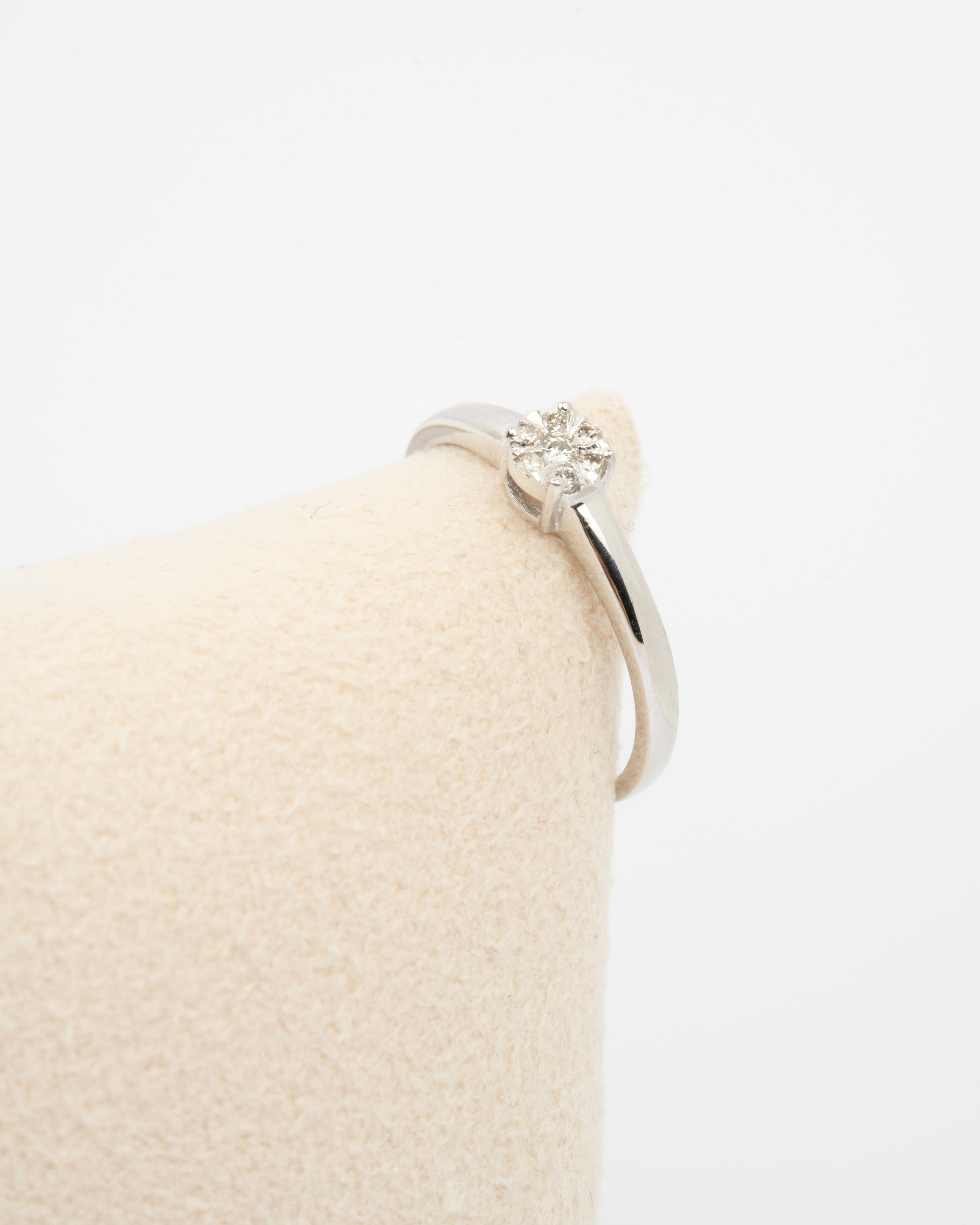 Prsteň Solitaire Grace, 14K zlato