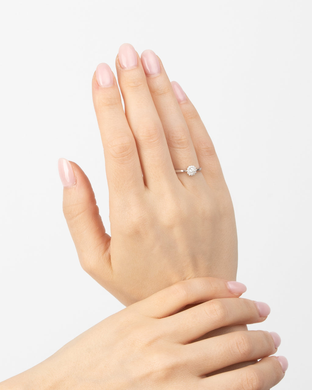 Prsteň Aurora Cluster, 14K zlato