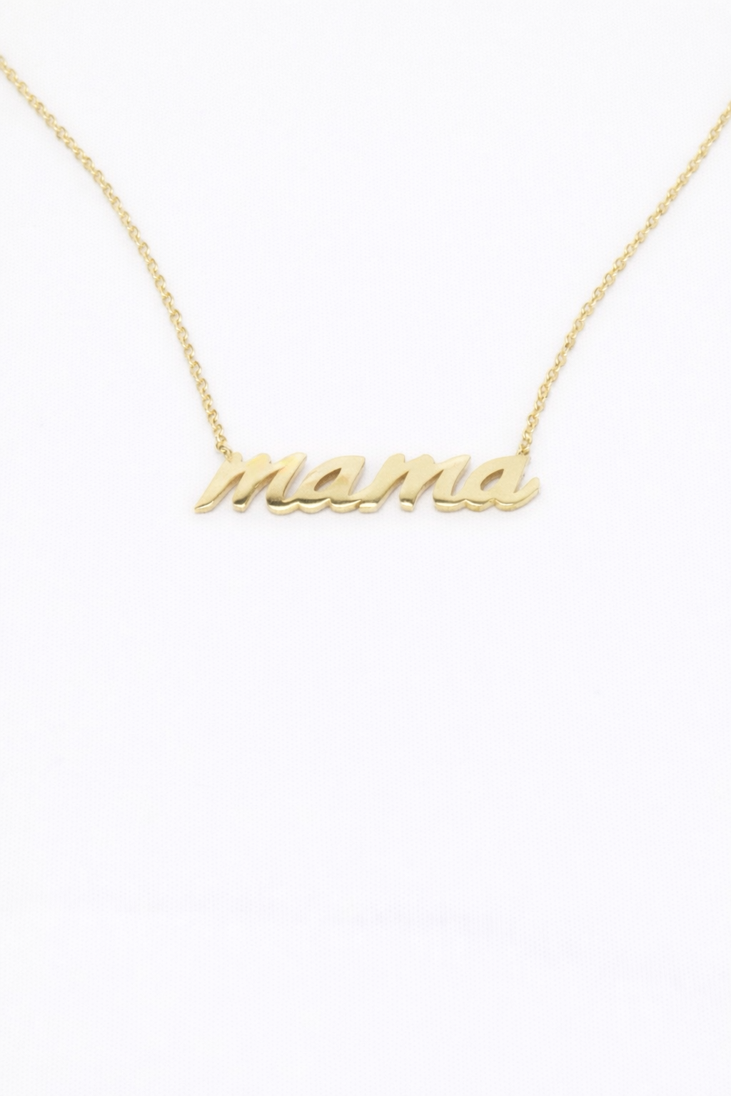 Atelier MAMA Signature Necklace, 14K zlato