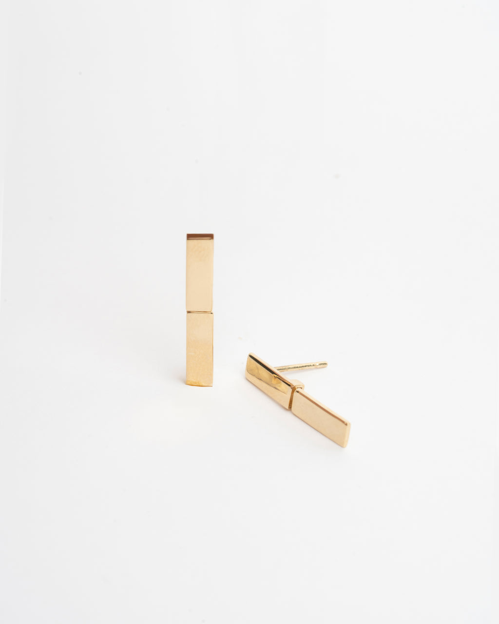 Napichovacie náušnice Éliane, 14K zlato