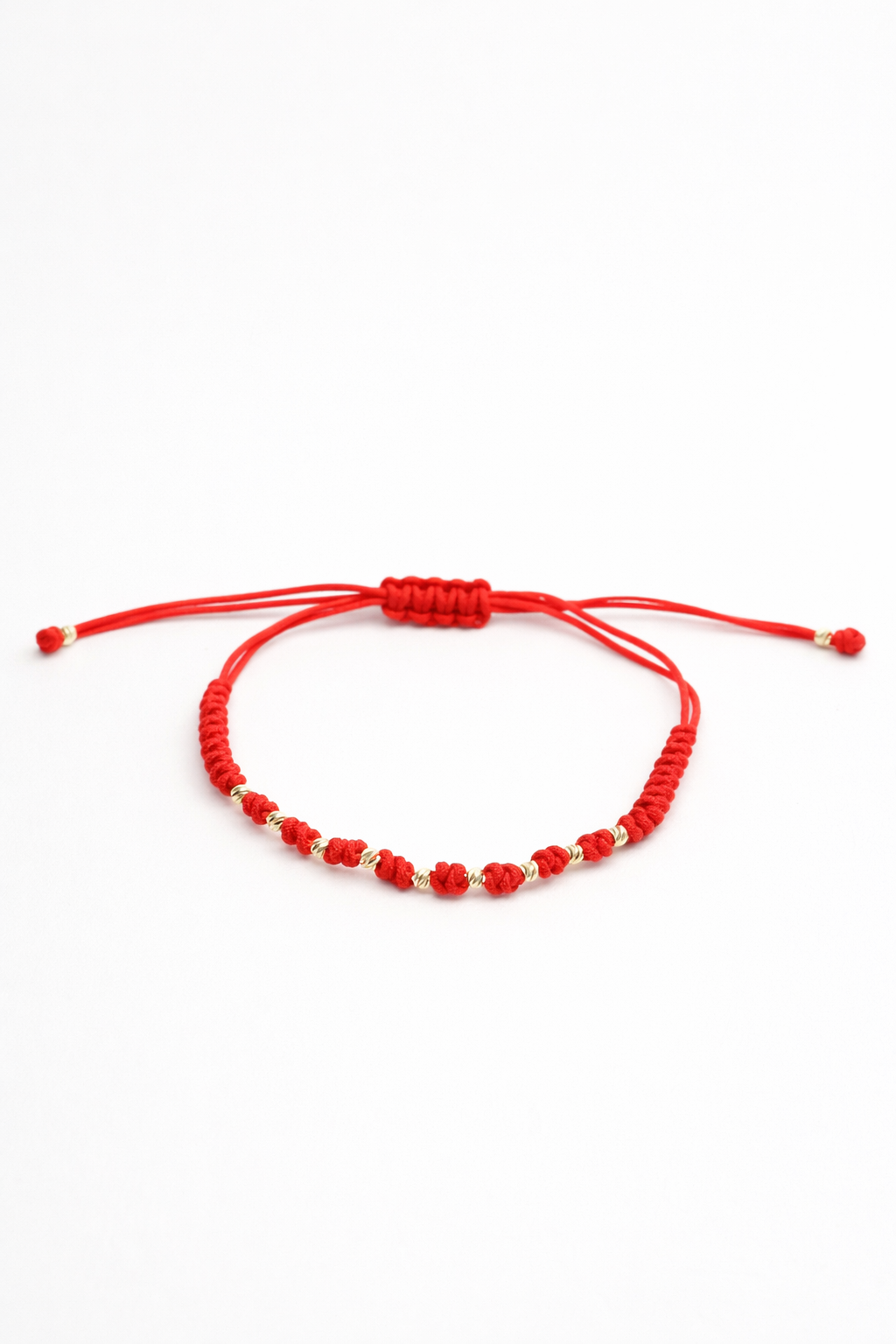 Náramok Fortuna Red, 14K zlato