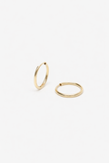 Náušnice Classic Hoop 1,5 cm, 14K zlato