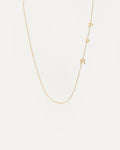 Atelier Letter & Heart Necklace , 14K zlato