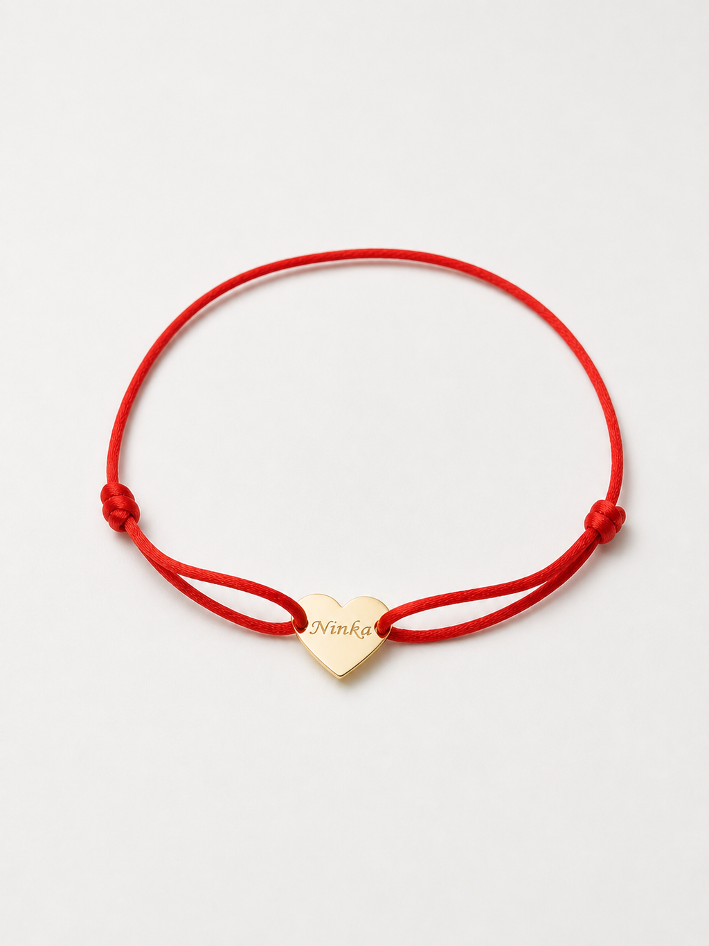 Atelier Heart Bracelet, 14K zlato (1 cm)