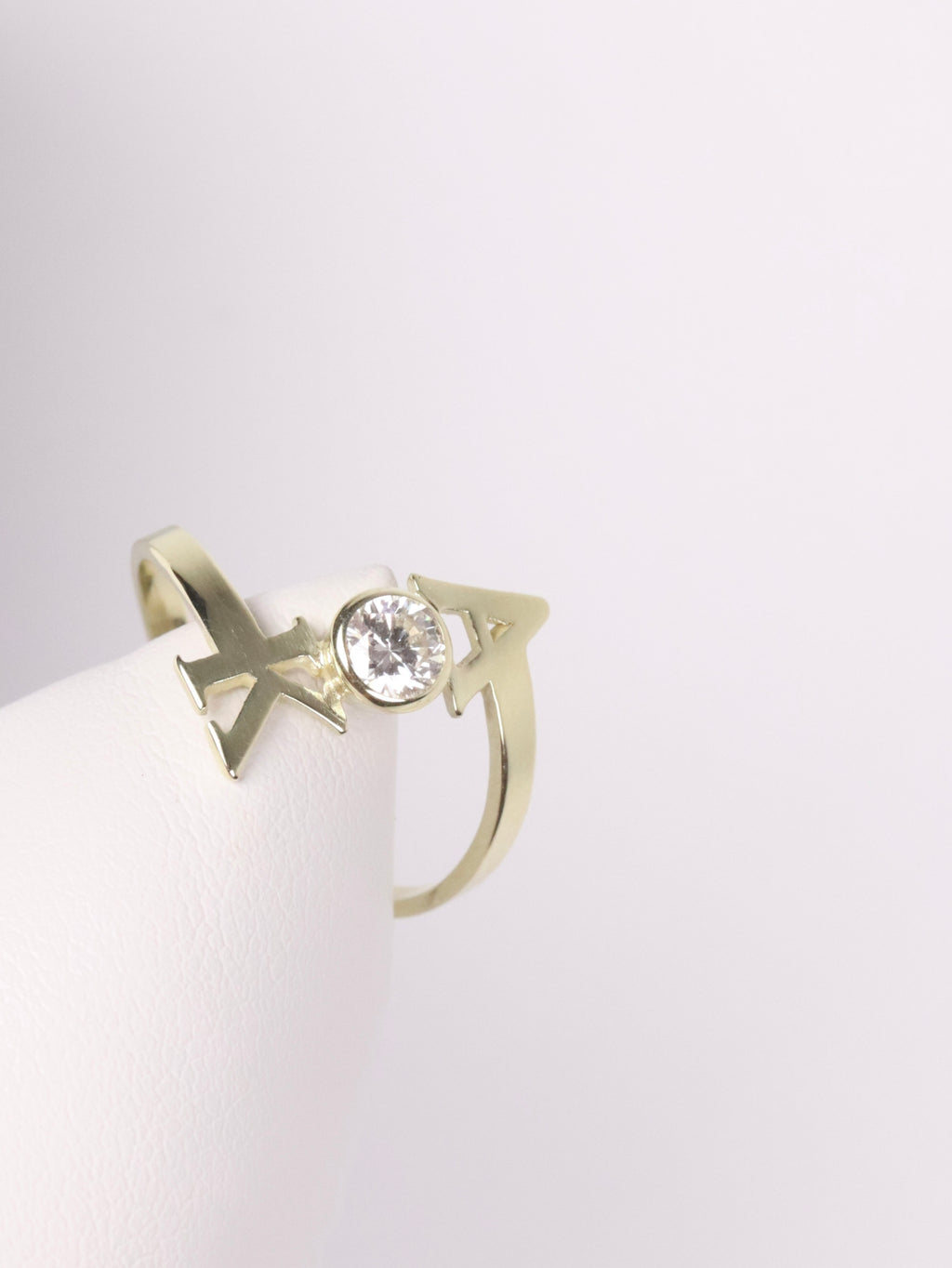 Atelier Initials Ring, 14K zlato