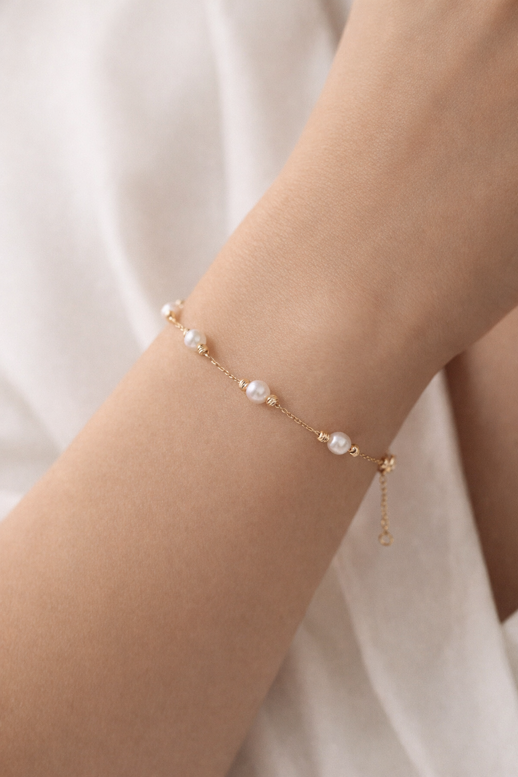 Náramok Perlia, 14K zlato