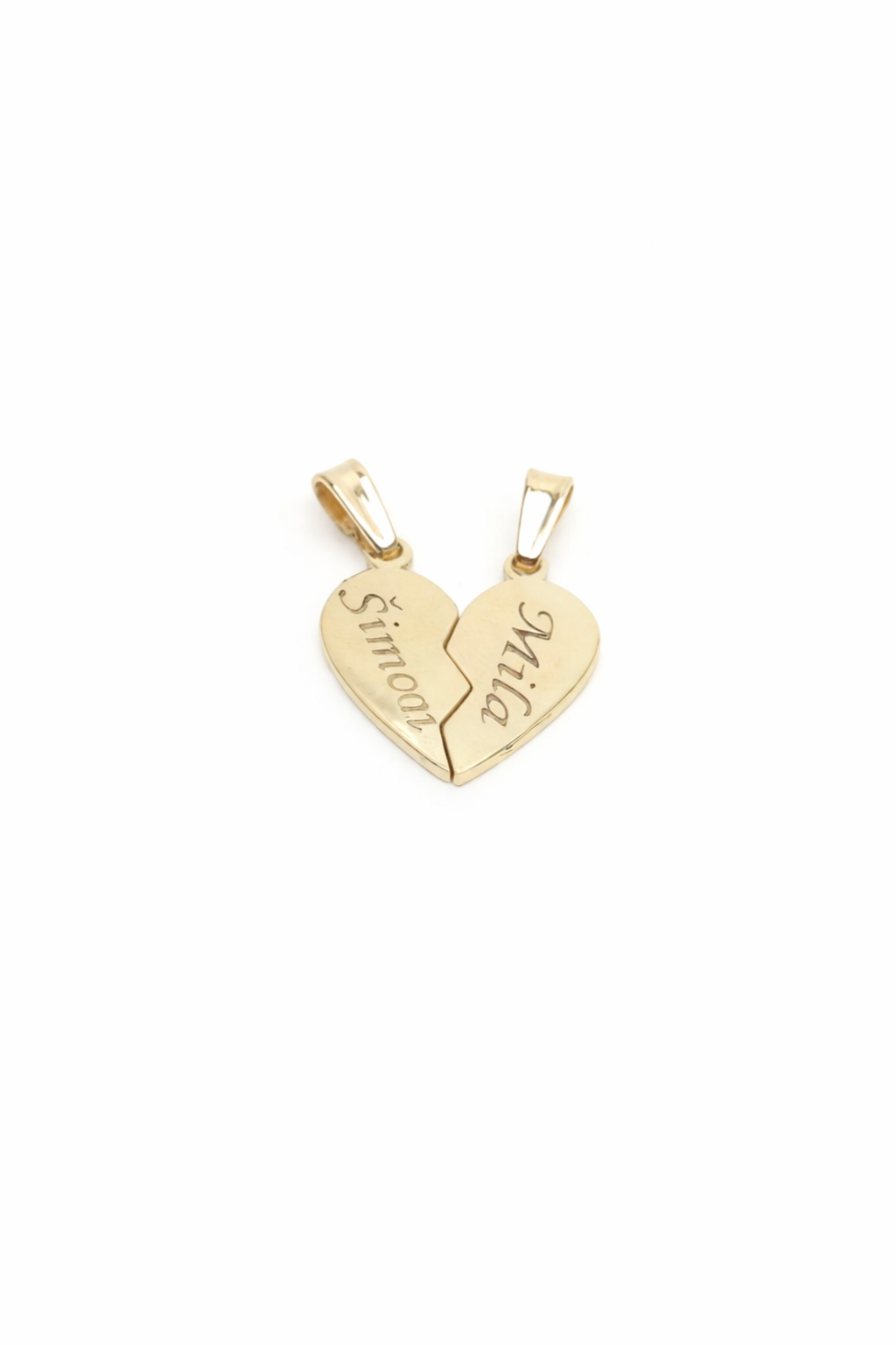 Atelier Love Story Pendant, 14K zlato