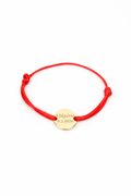 Atelier Medallion Bracelet, 14K zlato (1 cm)