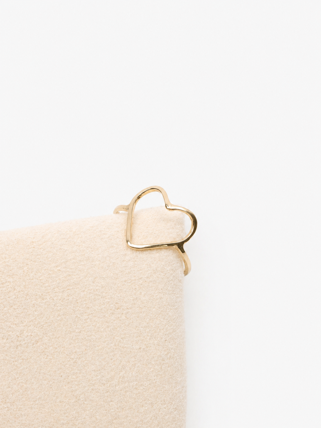Atelier Heart Ring – Grande Edition, 14K zlato