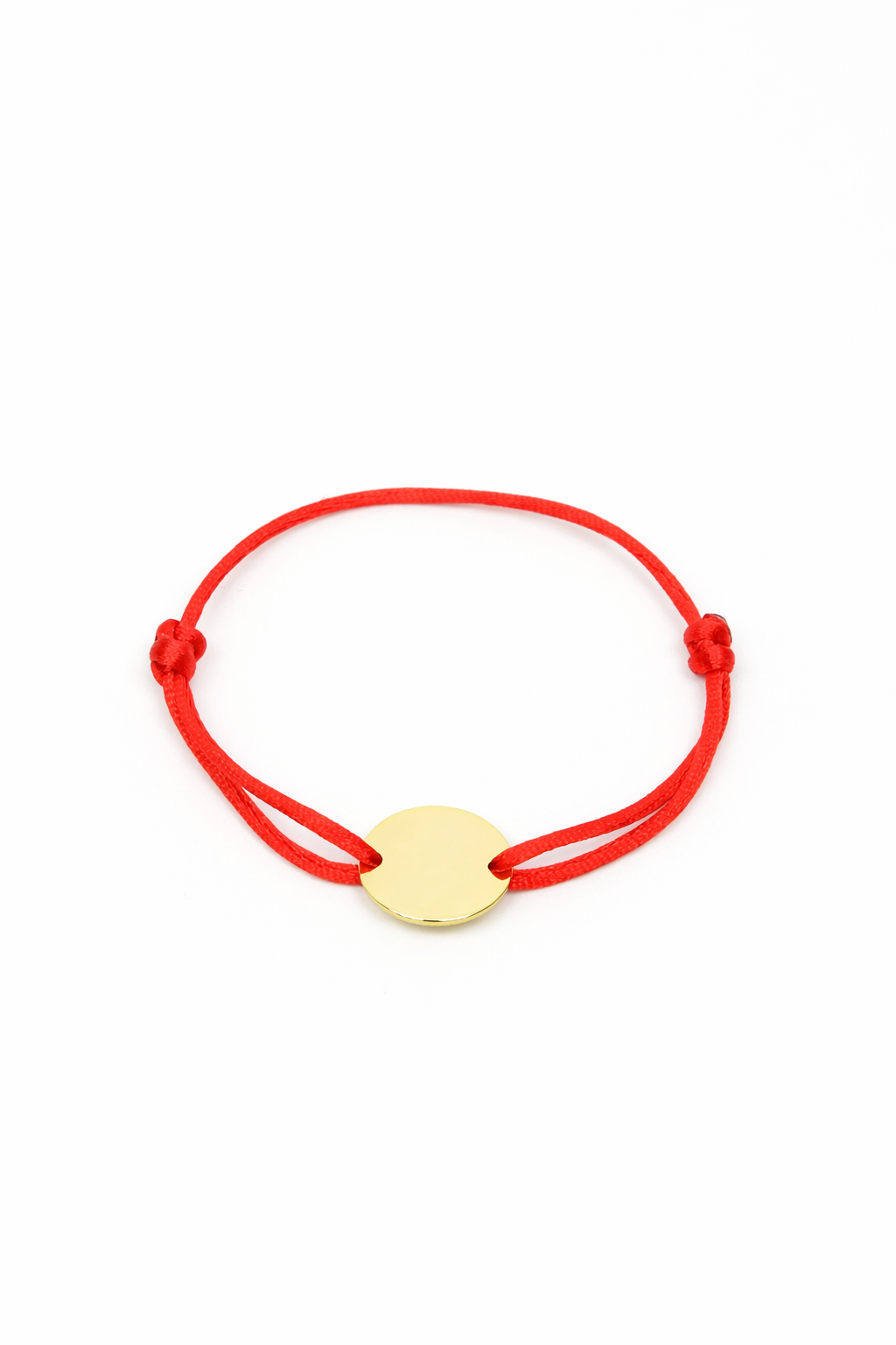 Atelier Medallion Bracelet, 14K zlato (1 cm)