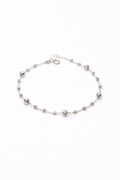 Náramok Elowen Beads biely, 14K zlato