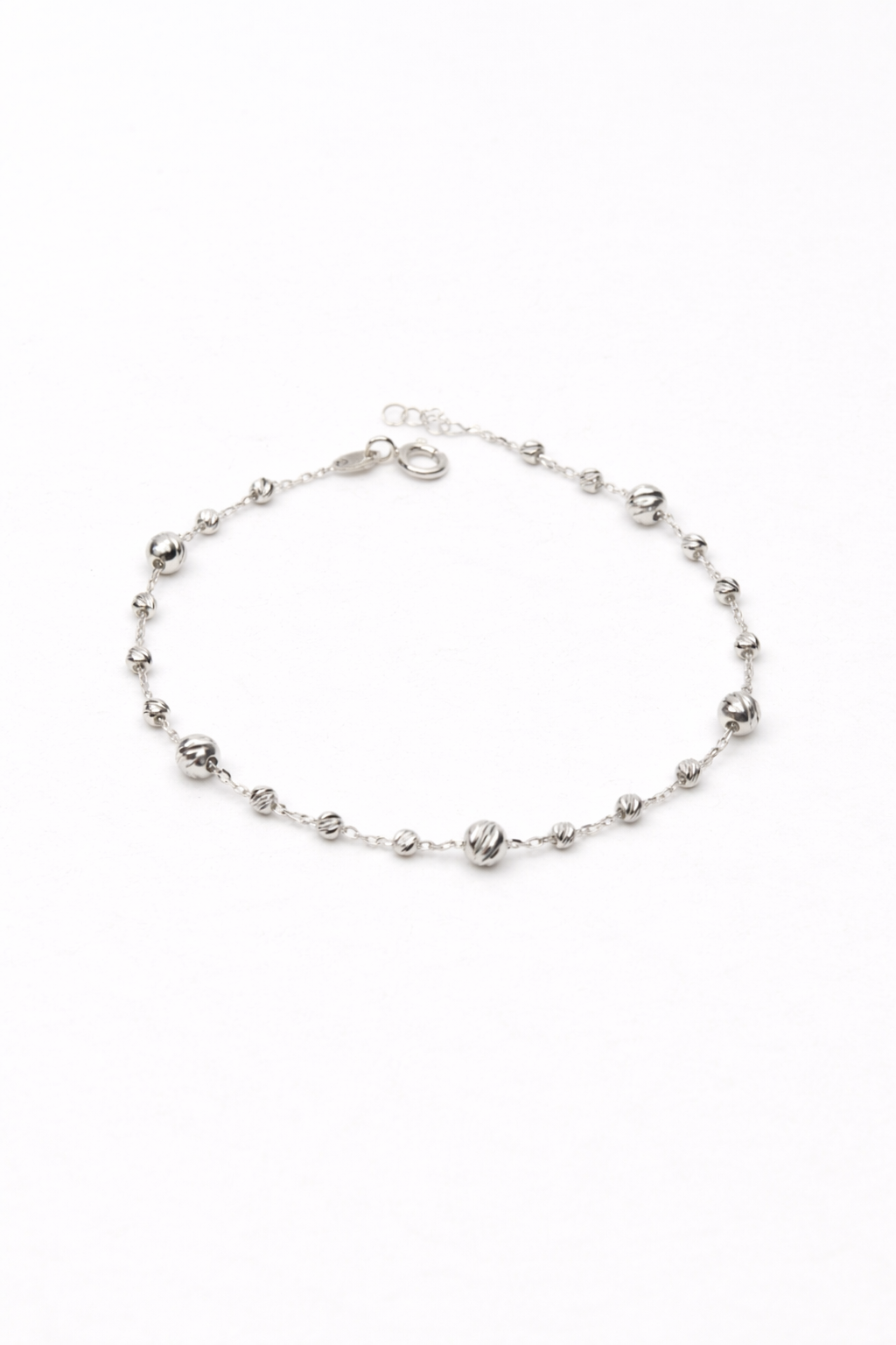 Náramok Elowen Beads biely, 14K zlato