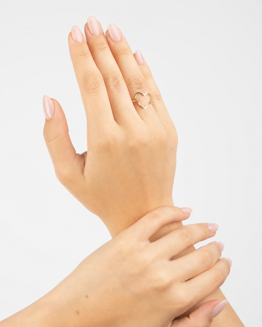 Atelier Heart Ring – Grande Edition, 14K zlato
