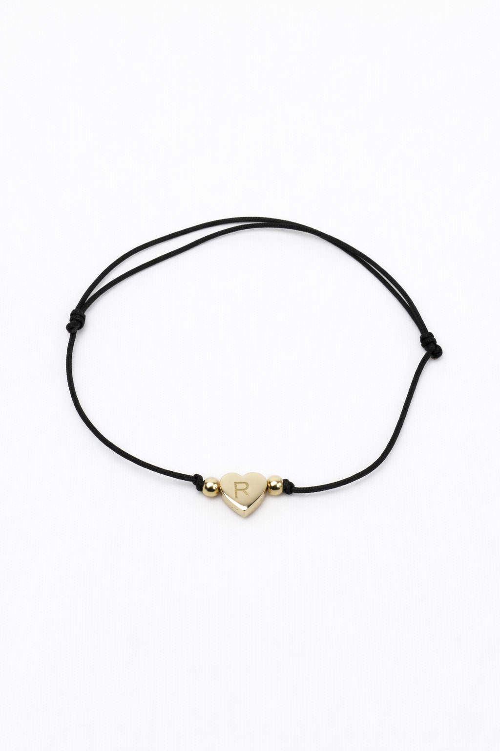 Atelier Love Initial Bracelet, 14K zlato