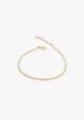 Náramok Lumine Tennis 2,5 mm, 14K zlato