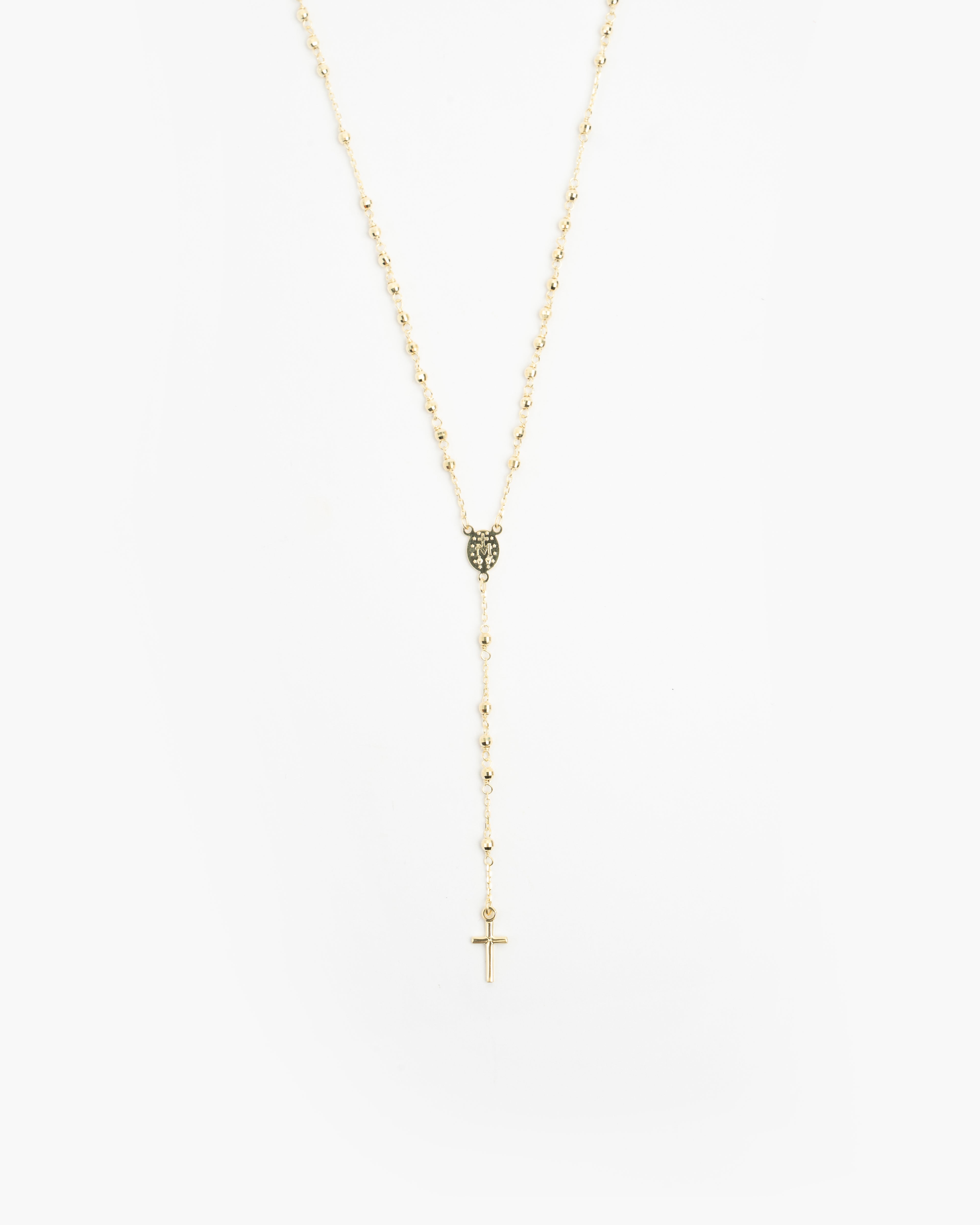 Náhrdelník Rosario Yellow Long, 14K zlato