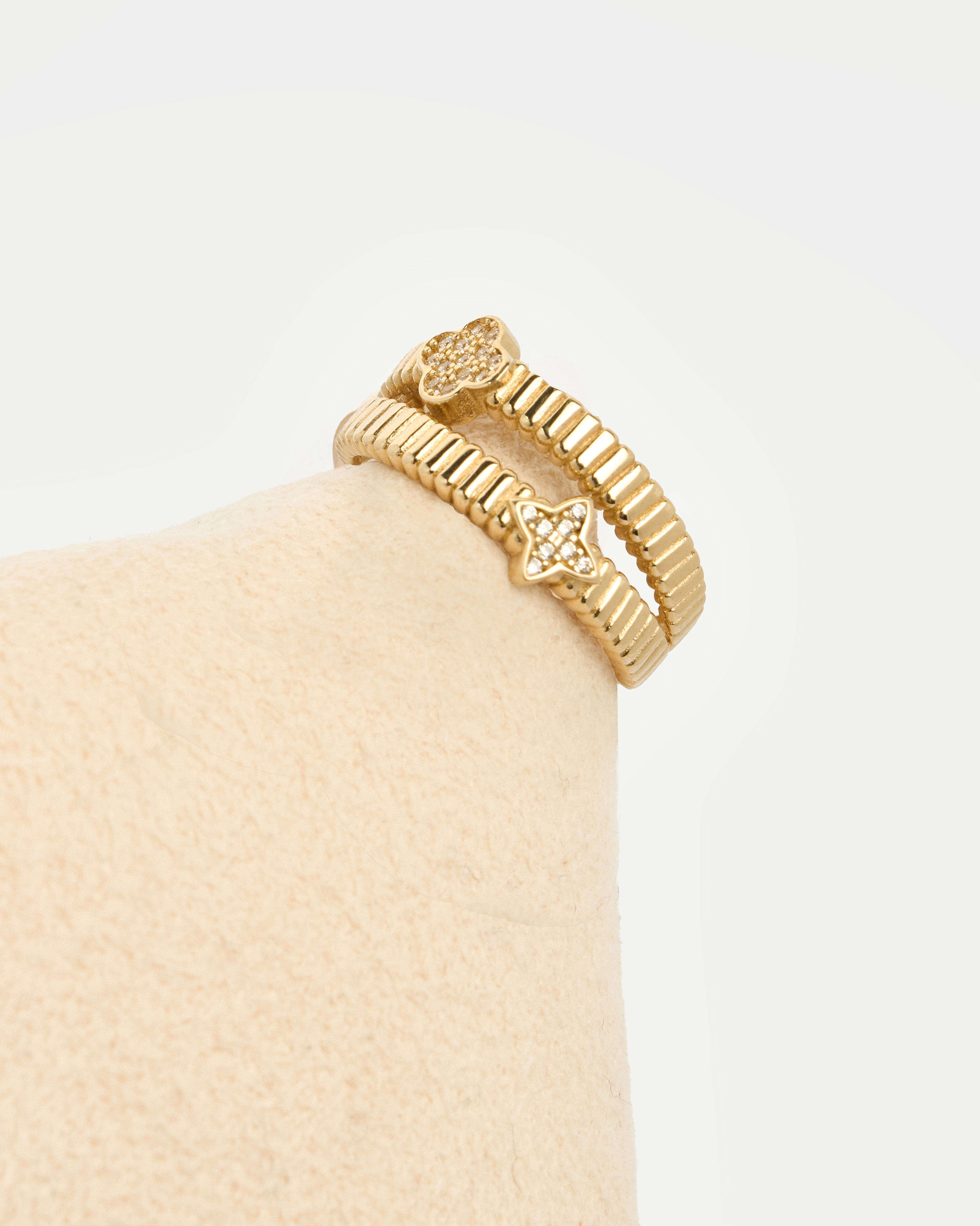 Prsteň Stella Fortuna, 14K zlato