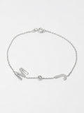 Atelier Duo Initial Bracelet, 14K zlato