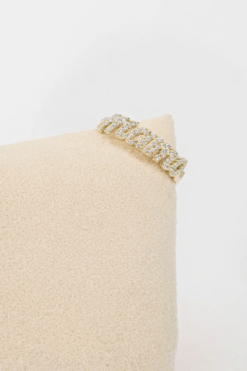 Atelier “MAMA” Pavé Ring, 14K zlato