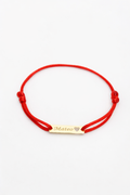 Atelier Heart Tag Bracelet, 14K zlato