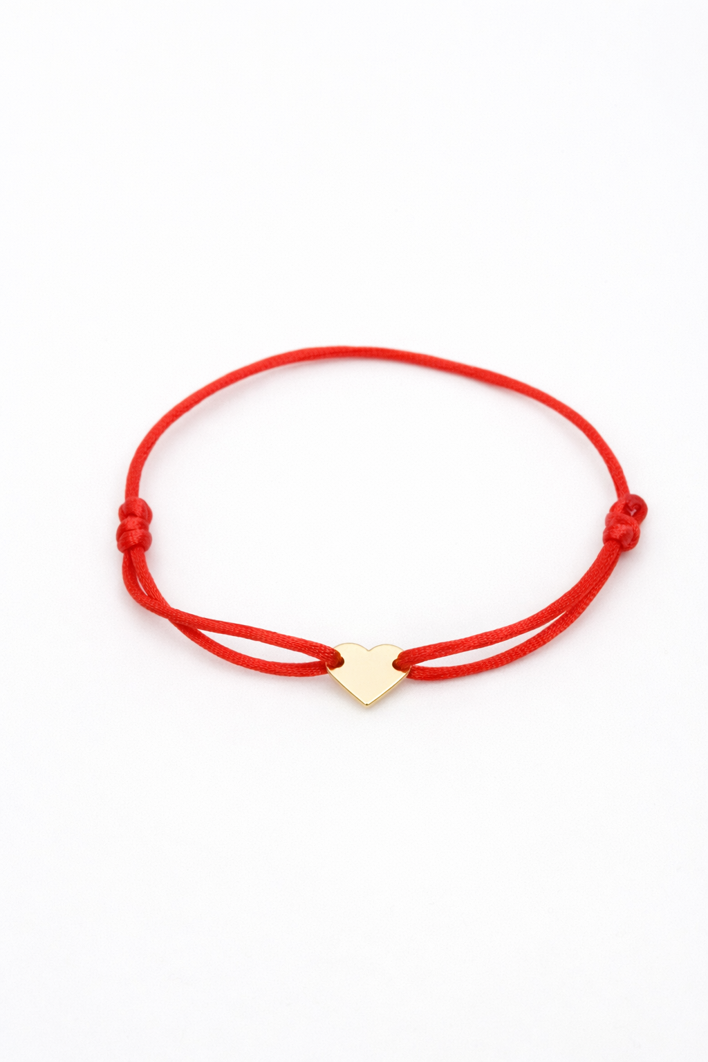 Atelier Mini Heart Bracelet, 14K zlato (7,5 mm)