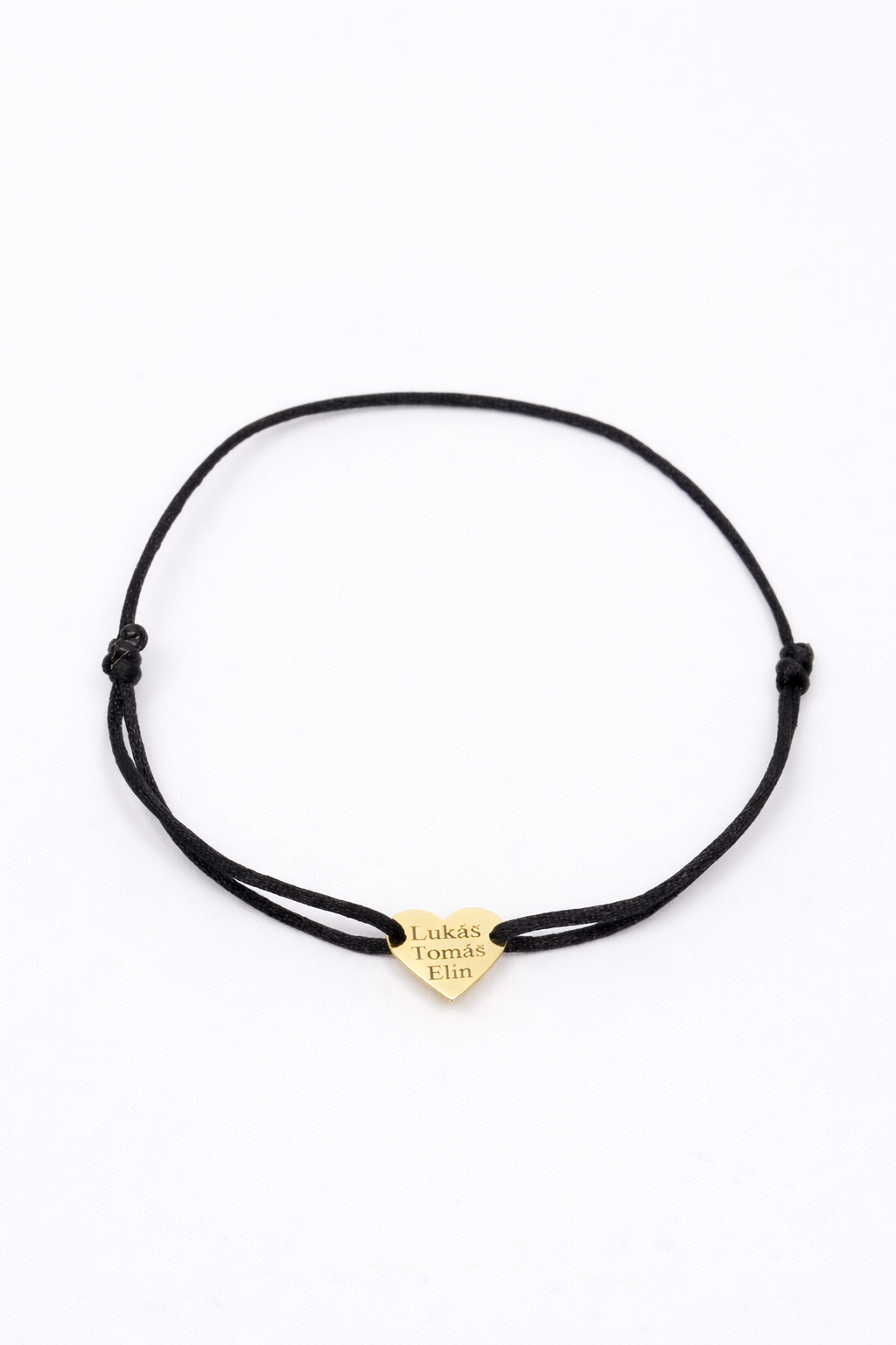 Atelier Heart Bracelet, 14K zlato (1 cm)