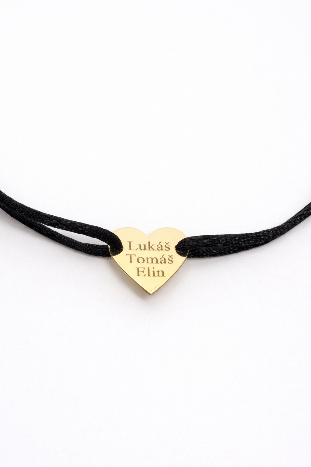 Atelier Heart Bracelet, 14K zlato (1 cm)