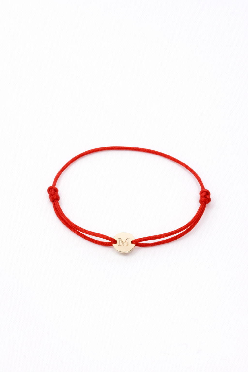 Atelier Mini Medallion Bracelet, 14K zlato (7,5 mm)
