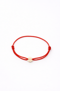 Atelier Mini Medallion Bracelet, 14K zlato (7,5 mm)