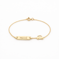 Atelier Baby Bracelet – Car Edition, 14K zlato