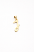 Atelier Custom Initial Pendant – Signature Edition, 14K zlato