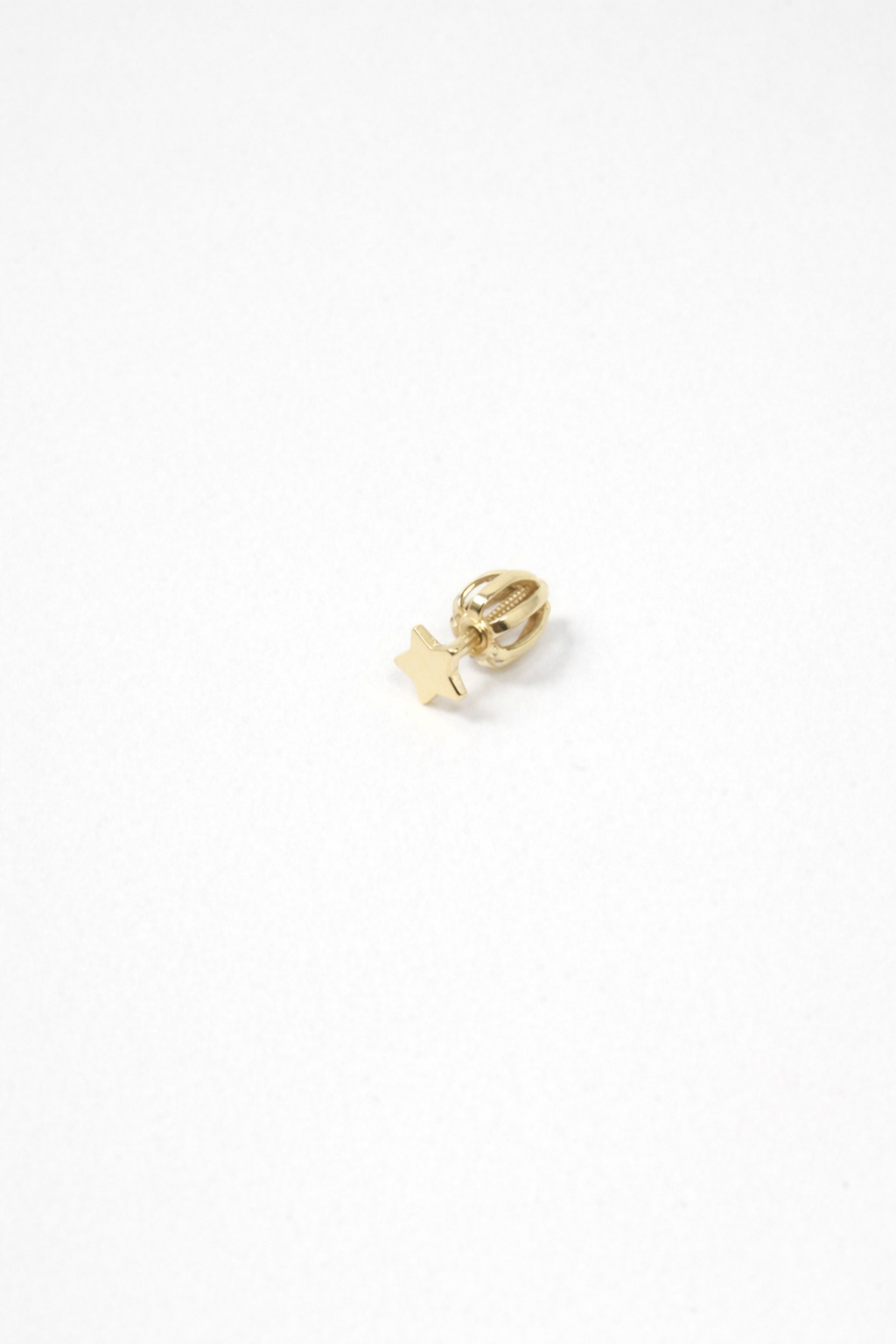 Atelier Star Twist Stud, 14K