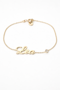 Atelier Name Bracelet – Spark Edition , 14K zlato