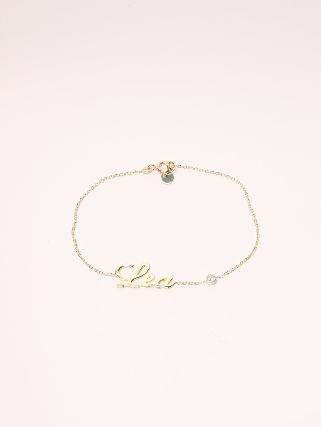 Atelier Name Bracelet – Spark Edition , 14K zlato