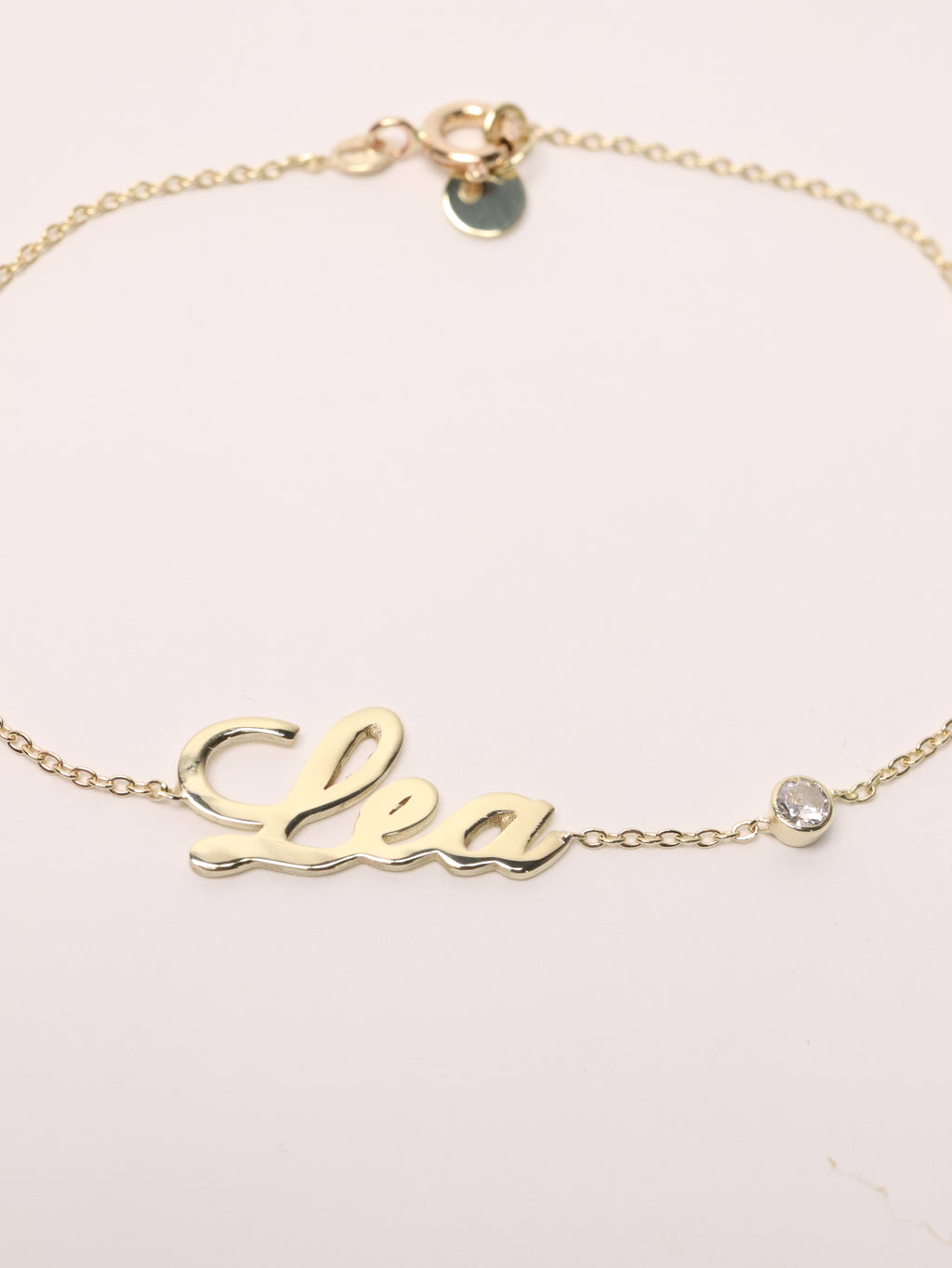 Atelier Name Bracelet – Spark Edition , 14K zlato