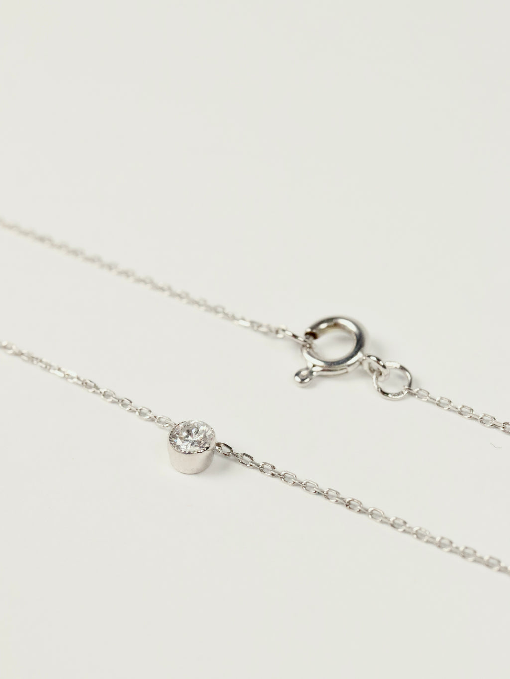 Atelier Moving Gem Necklace, 14K zlato