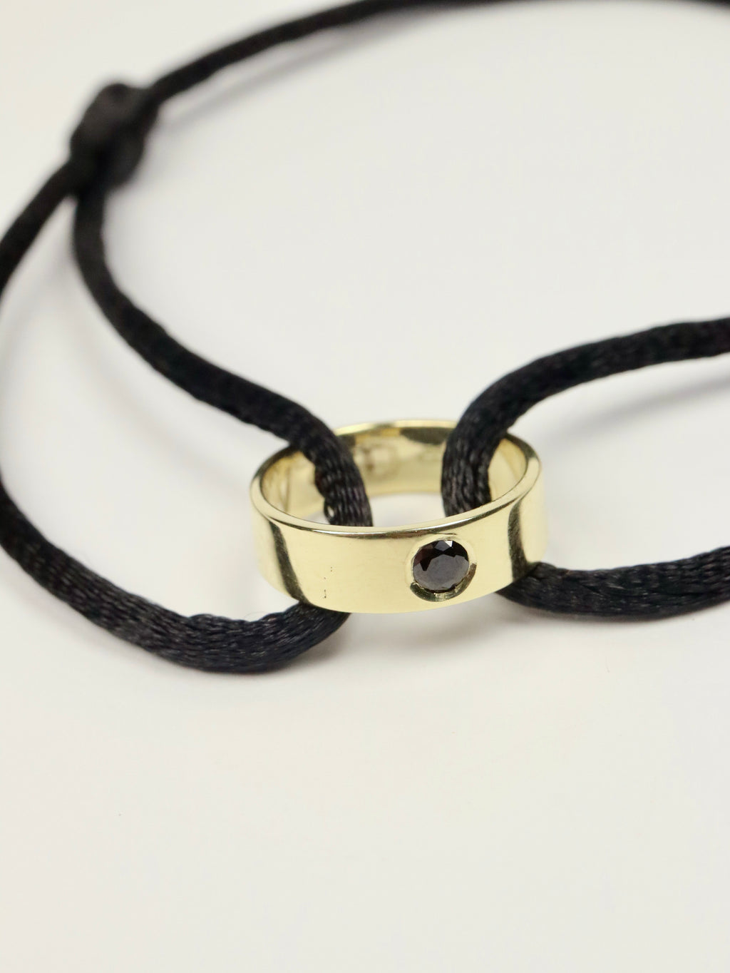 Atelier Ring Charm Bracelet, 14K zlato