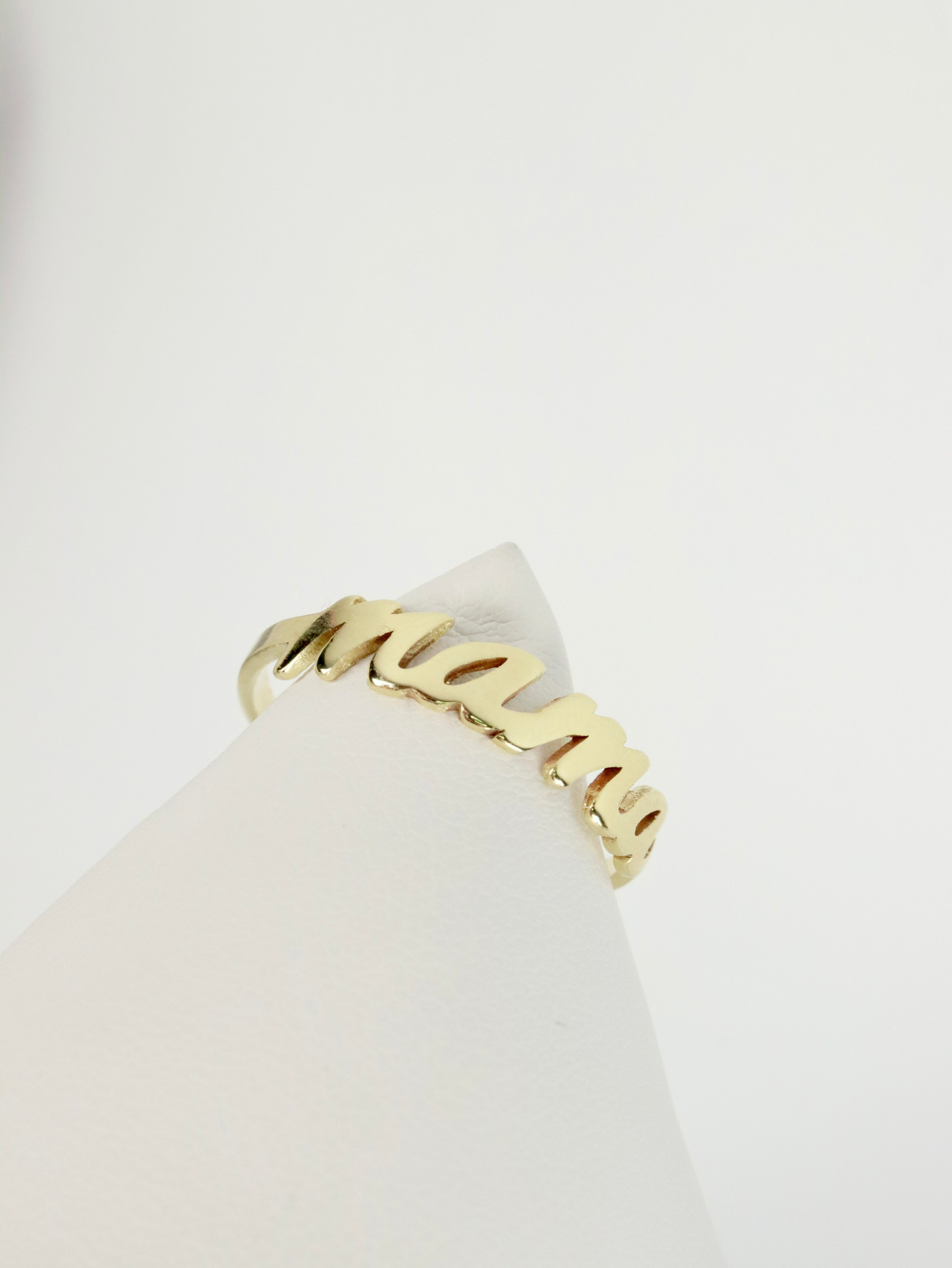 Atelier “MAMA” Ring, 14K zlato