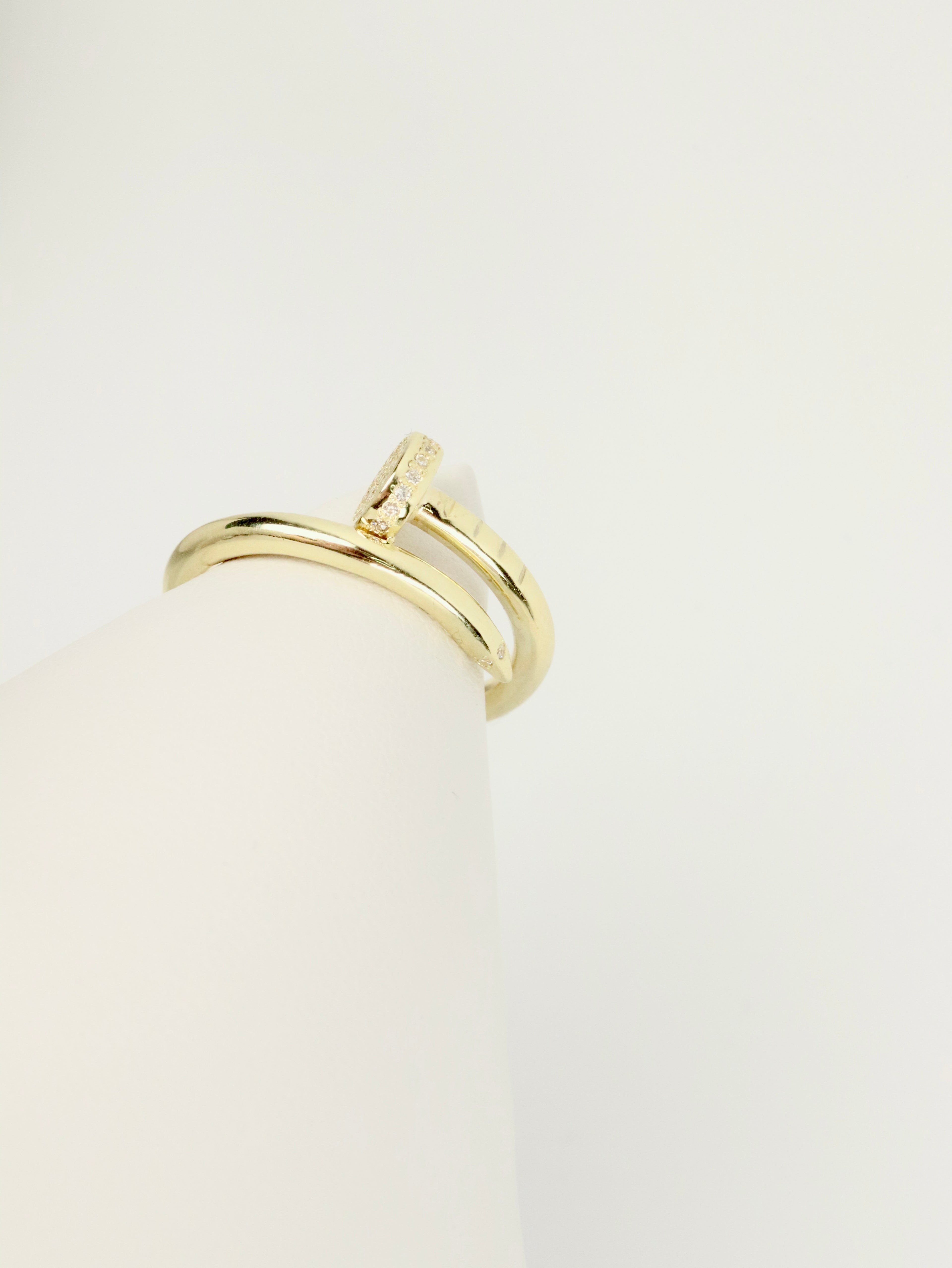 Atelier Nail Ring, 14K zlato