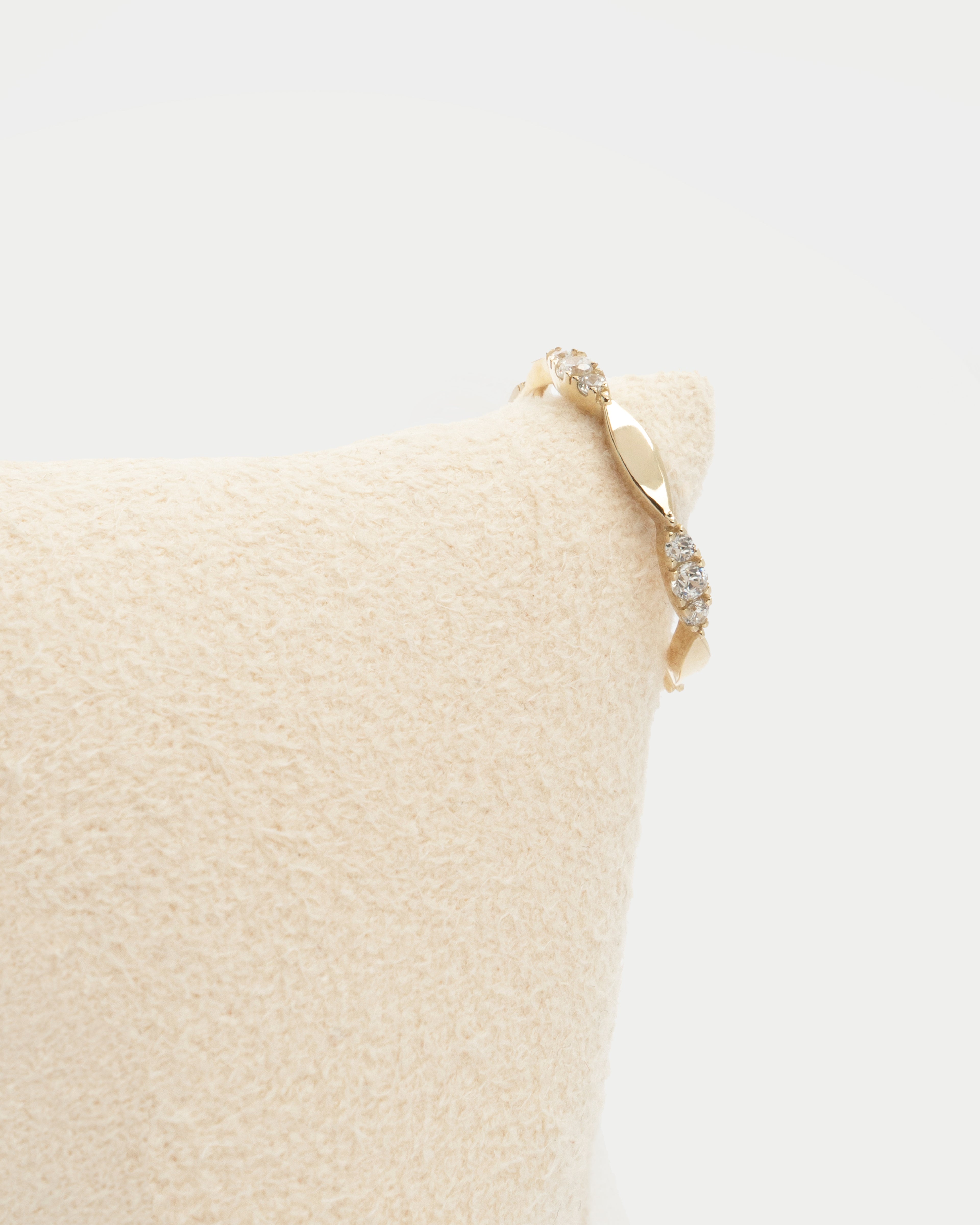 Prsteň Serina Twist, 14K zlato