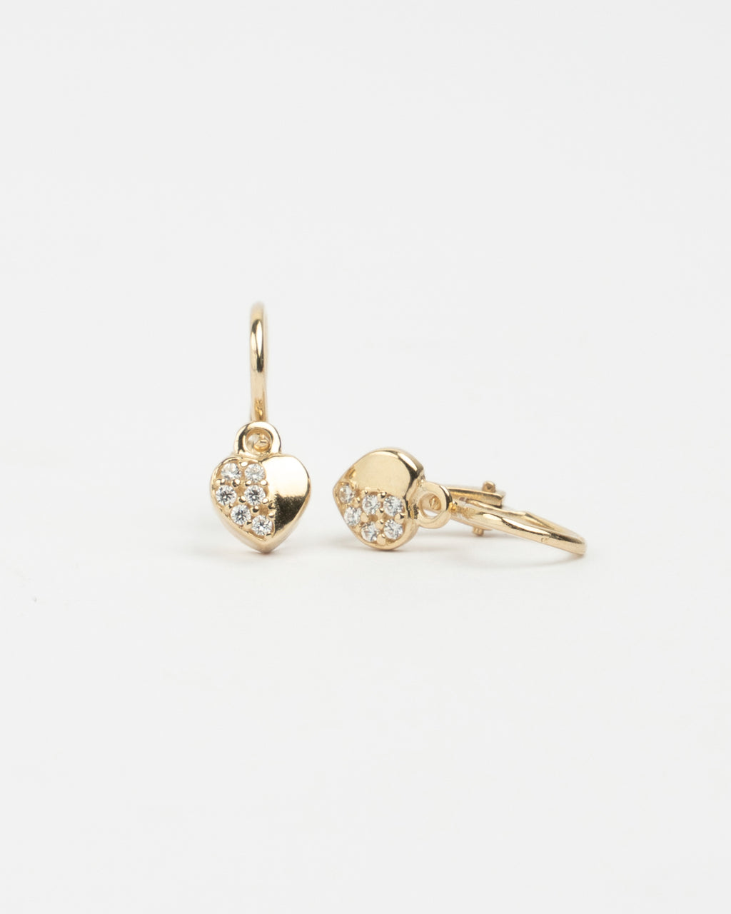 Náušnice Bella Cuore Mini, 14K zlato
