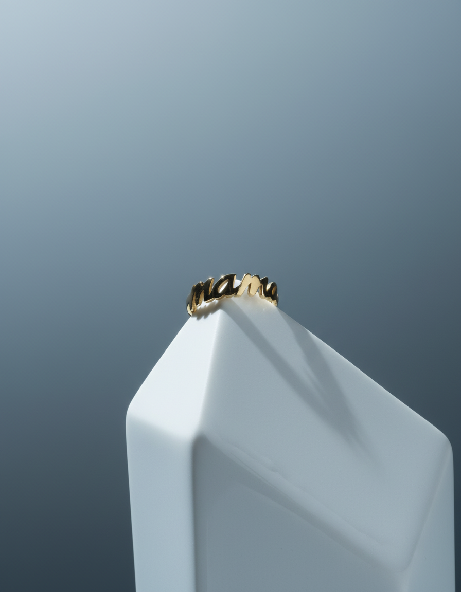Atelier “MAMA” Ring, 14K zlato