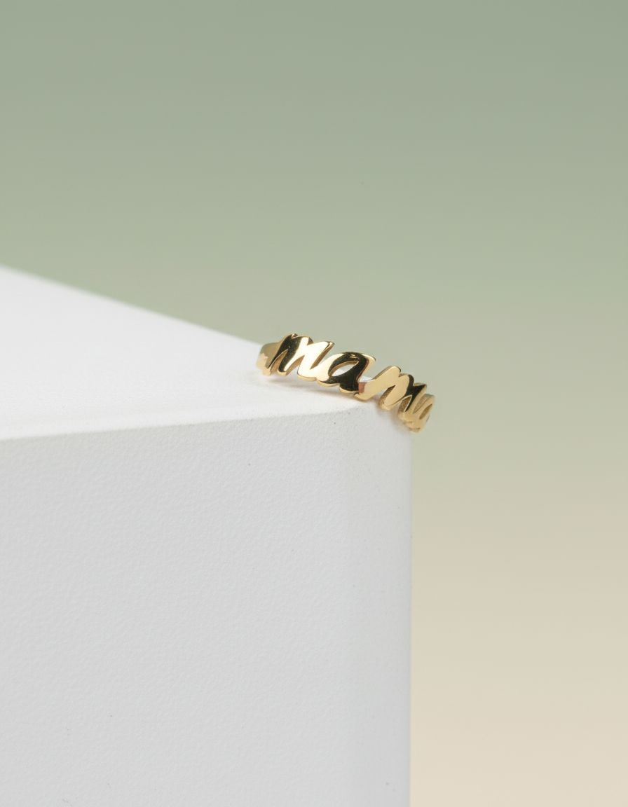 Atelier “MAMA” Ring, 14K zlato